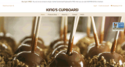 Desktop Screenshot of kingscupboard.com